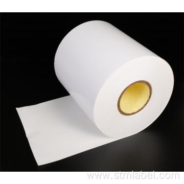 Matt White Synthetic Paper Hotmelt Adhesive White Glassine